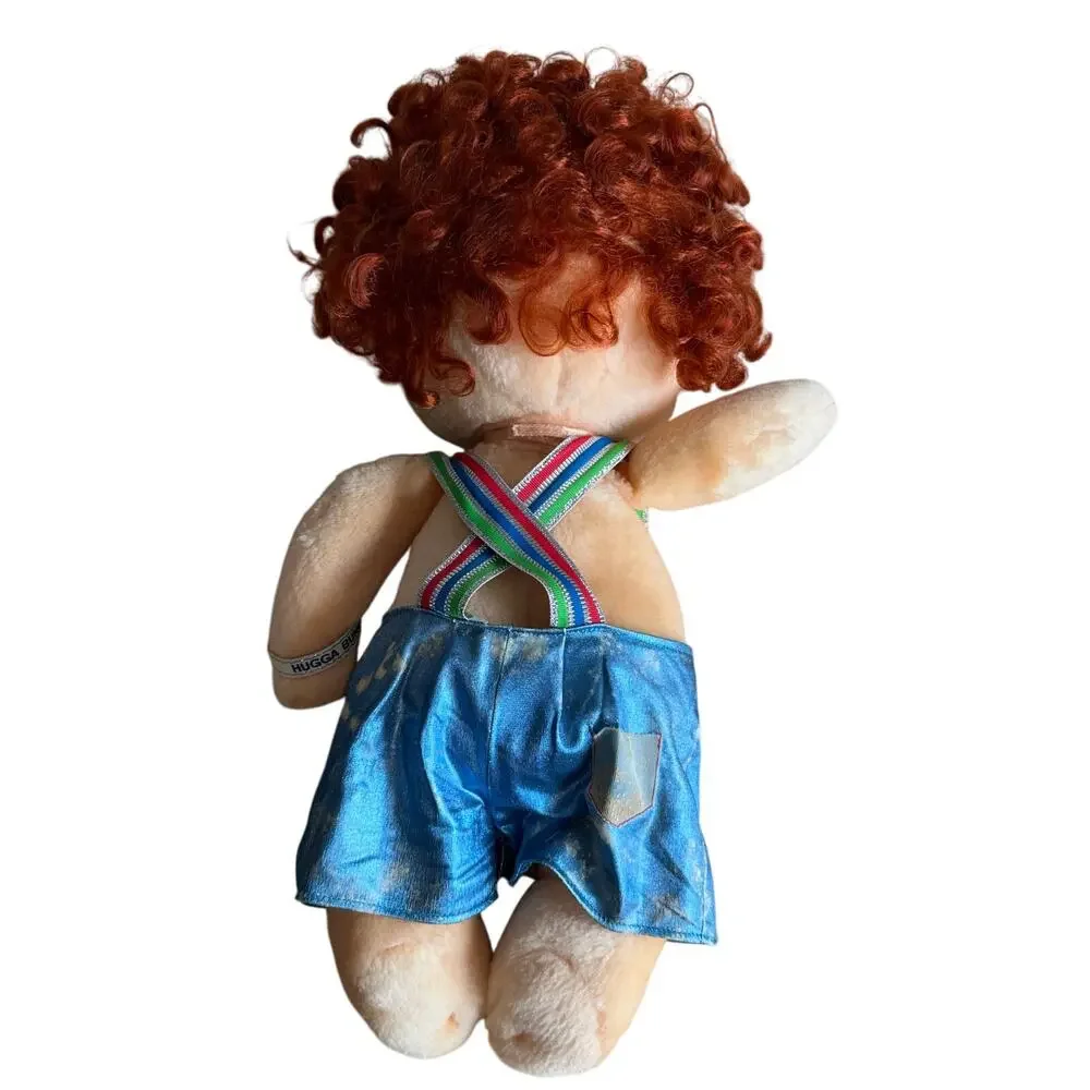 Vintage Kenner 80s Hugga Bunch Hugsy Boy Doll Red Hair Original clothes